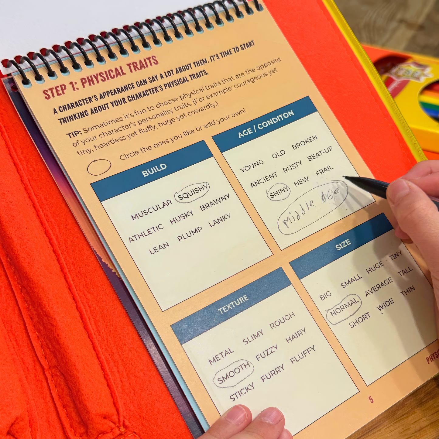 Character Creator Reflection Workshop